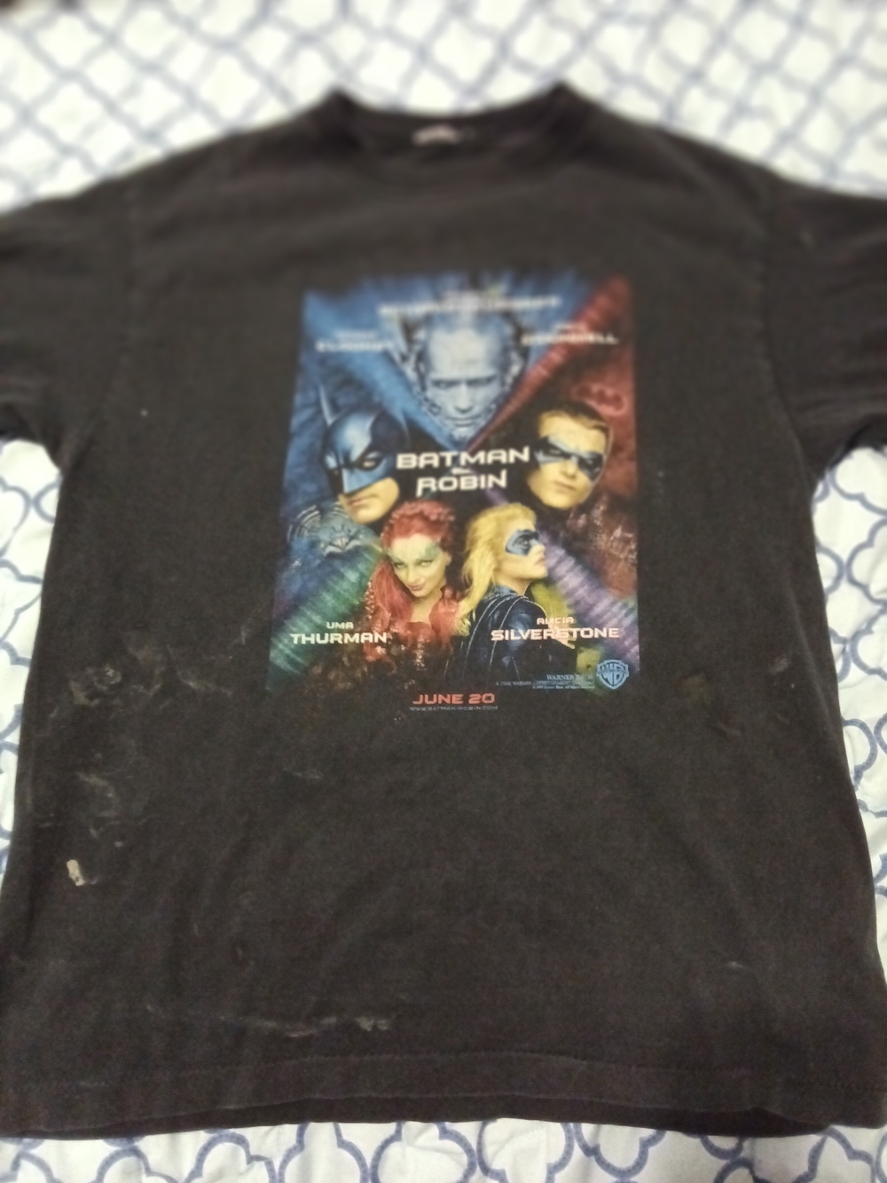 Batman & Robin Graphic Kids Tee - Black